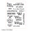 Greeting Words Stamper Blessing Words Clear Stamp for Card 6