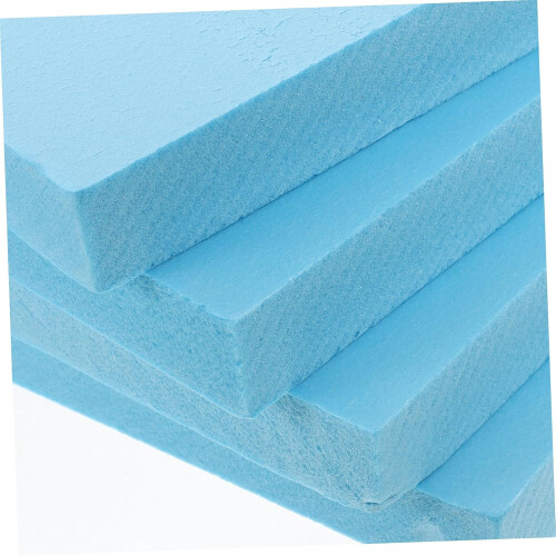 Pack of 4 Foam Rectangle Blank Rectangular Polystyrene Sheets for Arts and Crafts Blank White DIY Project Party Decorations 1