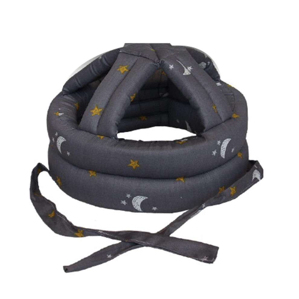 Safety Anticollision Antifall Helmet For Elderly, Full Head Protection, Fall Prevention, Ideal For Recovery After Surgery And Head Injuries, Gray 9365049180689