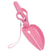 Portable pet poop scoop, durable and stylish for dog owners, versatile for outdoor use and waste disposal.