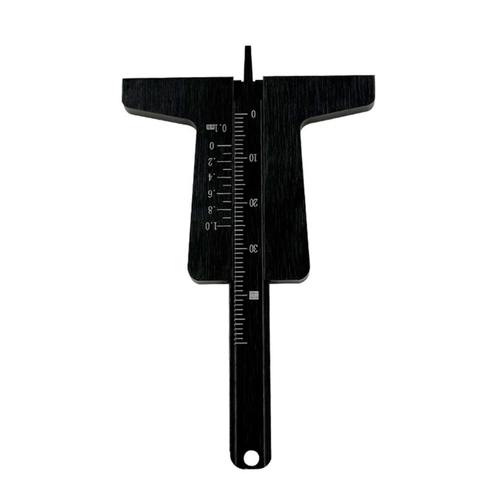 Car Tyre Tire Treads Depth Gauges Meter Auto Tire Wear- Black 7754001092573
