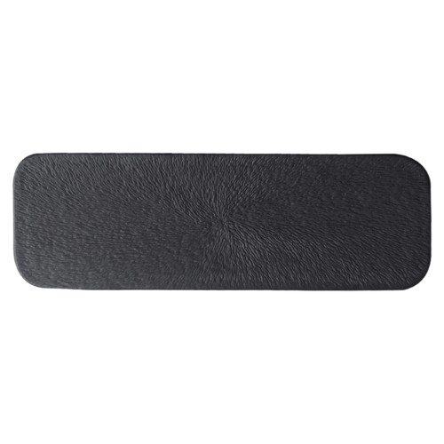 Flat Serving Dish Restaurant Rectangular Flat Plate-Black
