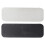Flat Serving Dish Restaurant Rectangular Flat Plate-Black 2