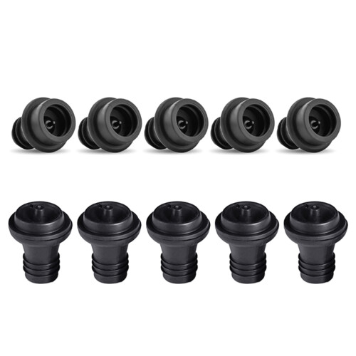 Set van 10 wijnstoppers, afdichtingsbeschermers, drinkfles,