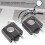 Σφιγκτήρας τιμονιού γενικής χρήσης από κράμα αλουμινίου υψηλής ποιότητας, 7