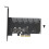 Κάρτα επέκτασης NVME, ελεγκτής PCIe σε SATA3.0 με καθολική συμβατότητα, RAID Ready 6Gbps εύρος 1