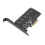 Κάρτα επέκτασης NVME, ελεγκτής PCIe σε SATA3.0 με καθολική συμβατότητα, RAID Ready 6Gbps εύρος 7