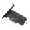 Κάρτα επέκτασης NVME, ελεγκτής PCIe σε SATA3.0 με καθολική συμβατότητα, RAID Ready 6Gbps εύρος 2