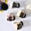 Heat Resistant Ceramic Coffee Cup Creative Personality-brown 6