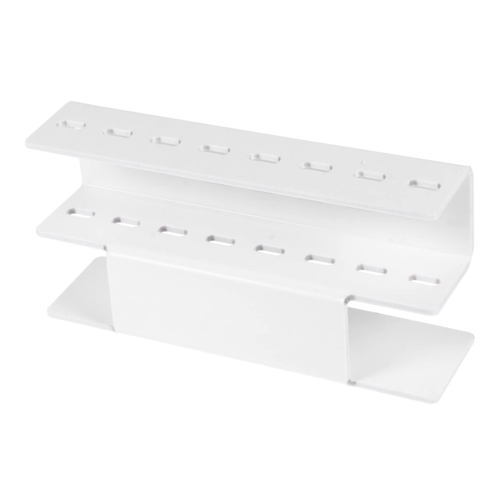 Acrylic Tweezers Holder for Eyelash Extensions, 2pcs Stand Holds Eight Tweezers, Salon Organizer