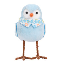 Ornement d'oiseau de pâques festif, décoration de fête bleu-Bleu