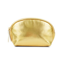 Handheld-Make-up-Tasche aus PU-Leder,-halbrundes Brötchen