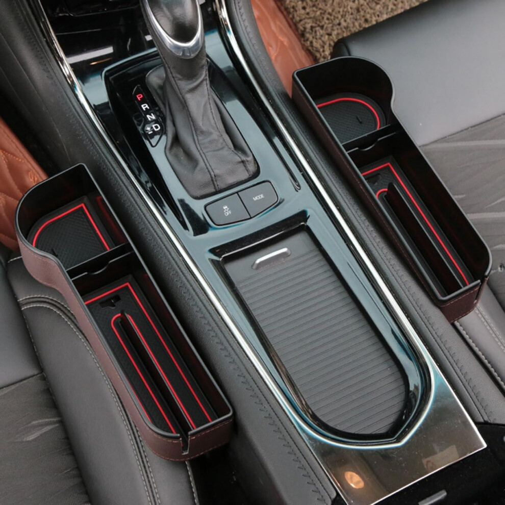 Car Centre Console Storage Boxes,Car Nonslip Storage Boxes,For Lexus Nx Nx350 Nx250 Fibre Leather Brown 9365049182218