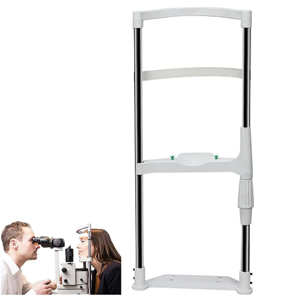 Adjustable Optometry Chin Rest with Ergonomic Forehead Support for Vision Care Centers
