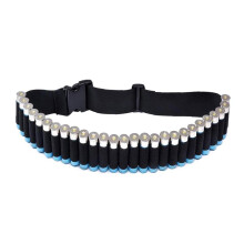 Shotgun Shell Belt Sling Hunting Pouches Storage Case Pack Shell Holder for Shotguns 27 Rounds Black