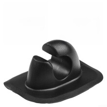 Inflatable Boat Paddle Clips PVC Clamp For Securing Oars Up To 28mm Diameter Black