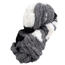Fils à tricoter doux pour la peau, 2cm, fil de coton chaud-panda