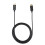 Καλώδιο DisplayPort υψηλής ταχύτητας, μαύρη, ανθεκτική διεπαφή DP σε DP για οθόνη 1