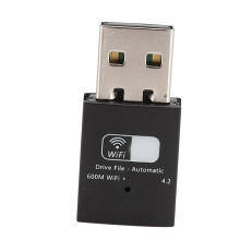 WLAN-Adapter für Desktop-PCs, Bluetooth, WLAN 2-in-1, Dualband-WLAN, Plug & Play, kompatibel mit Windows 7, 8 und 10, universeller WLAN-USB-Adapter