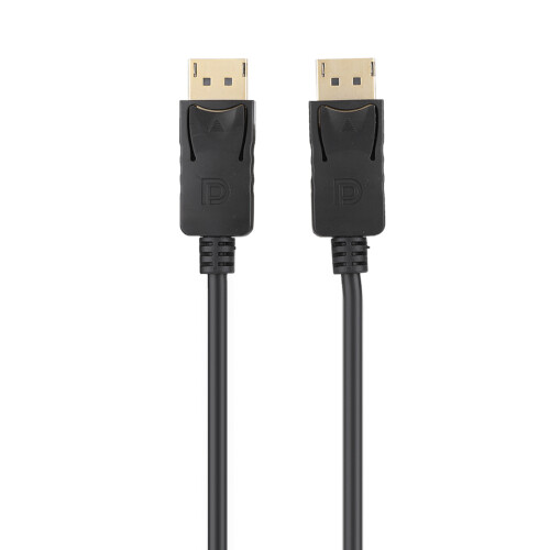 Καλώδιο DisplayPort υψηλής ταχύτητας, μαύρη, ανθεκτική διεπαφή DP σε DP για οθόνη 2