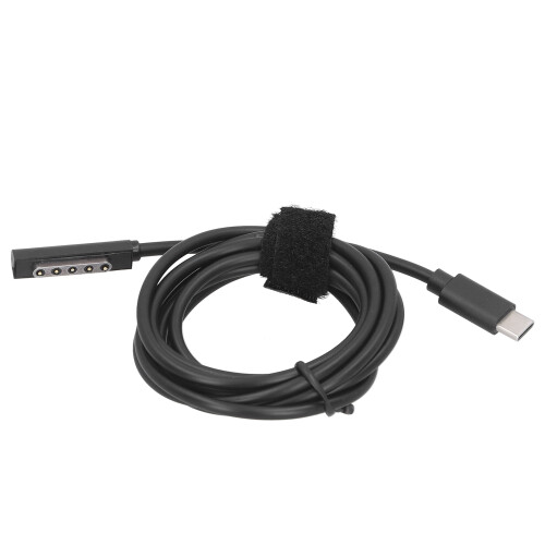 PD-strömförlängningskabel för snabbladdning Ytanslutning USB-C till DC-strömuttag Stöder PD-laddare Resevänlig design Tillförlitlig prestanda 1