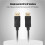 Καλώδιο DisplayPort υψηλής ταχύτητας, μαύρη, ανθεκτική διεπαφή DP σε DP για οθόνη 7