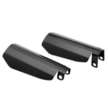 Replacement Vehicle Parts Motorcycle Black Coffin Cut Large Hand Guards for Harley Touring Sportster Dyna FXR 2007Up