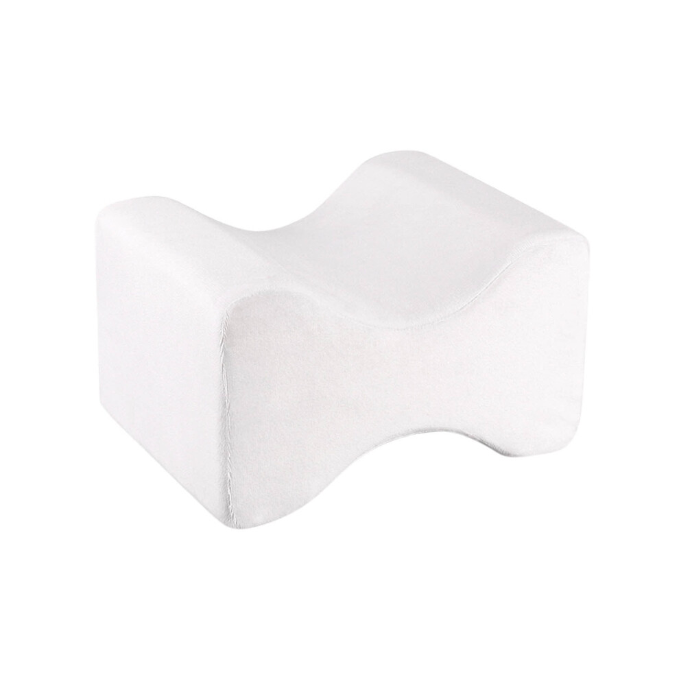 Memory Foam Leg Pillow for Side Sleepers, Knee Pillow for Side Sleepers with Ergonomic Shape and Body Alignment Support, Cooling Technology Ventilated