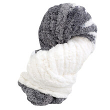 Winter Knitting Wool Yarn Soft Hand Knitting Yarn for DIY-gray