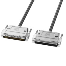 DB62 Male Female Connection Cable Double Shielding SCSI Data Cord For Fast And Stable Data Transmission Barcode Scanner Cable male to female 20m