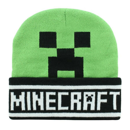Minecraft Minecraft Face Creeper Beanie