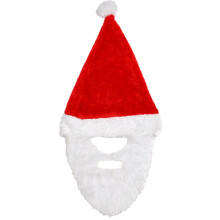 Decoratieve kerstmuts Familiefeest-Sinterklaas Baard Ha