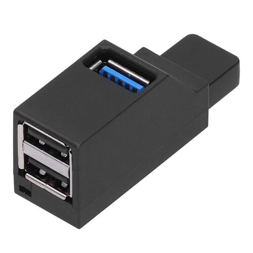 Διανομέας USB υψηλής ταχύτητας μετάδοσης, τροφοδοσία από το Plug and Play, συμπαγής 1
