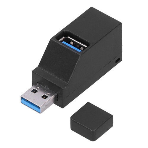 Διανομέας USB υψηλής ταχύτητας μετάδοσης, τροφοδοσία από το Plug and Play, συμπαγής 2