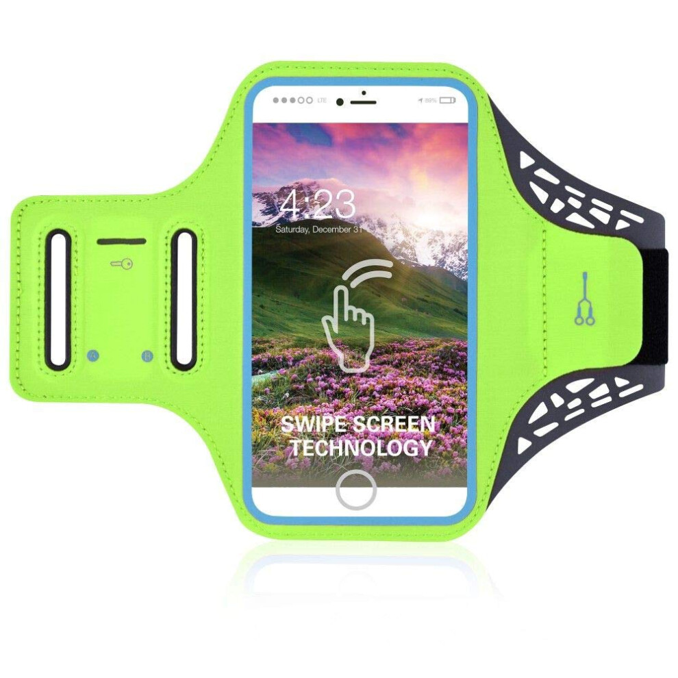Professional Cover Ultrathin Armband Sport Walking Running Fitness Cycling Gym For Huawei Honor 10 Gt (2018) Green 9365049184663