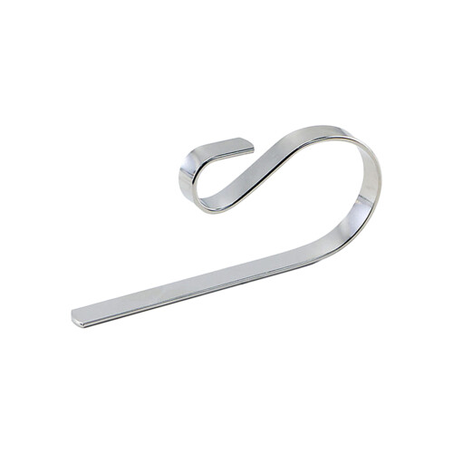 Christmas Stocking Hook Fireplaces Mantel Shelf Hooks-Silver