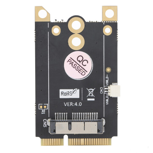 Μετατροπέας προσαρμογέα NGFF Mini PCI-E υποδοχή ασύρματης κάρτας για M.2Key A ταχύτητες 1