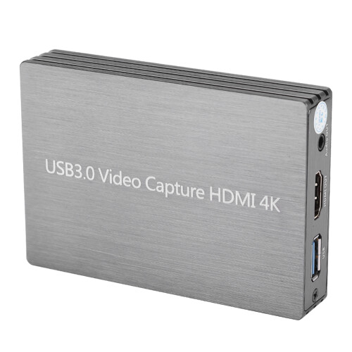 Κάρτα καταγραφής βίντεο, HDMI σε USB C Audio Capture4K1080P60FPS Capture με εξαιρετικά χαμηλή 2