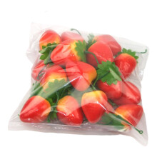 Kunstmatige fruitrekwisieten Simulatie Aardbei Oranje-aardbei