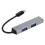 Κόμβος USB πολλαπλών θυρών Plug and Play, σχεδιασμός Unibody από αλουμίνιο, μεταφορά αρχείων 6