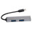 Κόμβος USB πολλαπλών θυρών Plug and Play, σχεδιασμός Unibody από αλουμίνιο, μεταφορά αρχείων 7