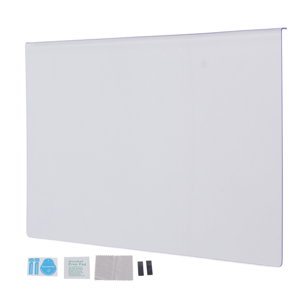 Anti Screen Protector Panel For Hdtv Lcd Led Oled Qled Monitors, Optical Grade Product With Uv Protection And Easy Installation, Eye Strain Blue/Light 9486358987353