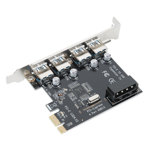 Κάρτα επέκτασης USB3.0 για επιτραπέζιους υπολογιστές, κάρτα επέκτασης PCI Express, 1