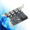Κάρτα επέκτασης USB3.0 για επιτραπέζιους υπολογιστές, κάρτα επέκτασης PCI Express, 5