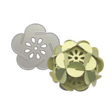 3D bloem stansmessen metalen stansen embossing stencils-MH726