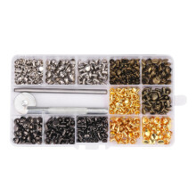 Leren drukknopensets Drukknopen Drukknopen voor leren-Set 4