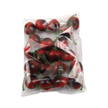 20pcs Artificial Lemon Orange Simulation Vegetable-dark cherry