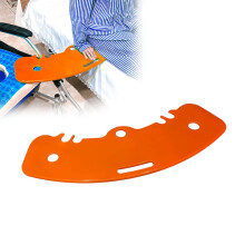 Transfer Skateboard for Transfering Patients, NonSlip Sliding Board, up to 440 lbs (Orange)