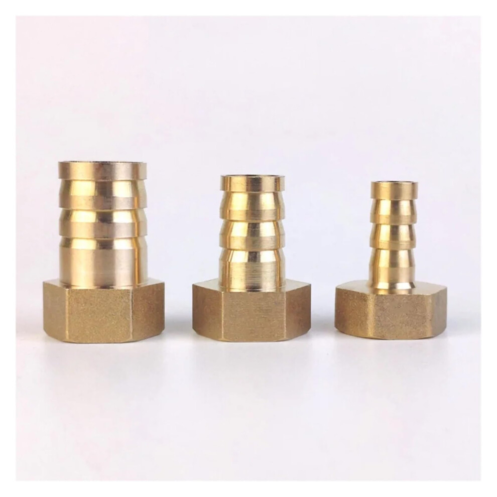 1Pc M12x1.25 Metric Female Thread X Hose Barb 12Mm Brass Coupling Coupler Connector Water Gas Oil Ref: 7066 9365049185110