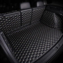 Car Full Coverage Boot Liner, for Toyota RAV4 Waterproof AntiSlip Car Boot Liner Rear Trunk Protector Mat Auto Interior Accessories,A